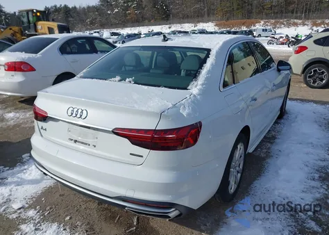 2021 Audi A4 Premium 40 Tfsi Quattro S Tronic from USA, damaged, VIN WAUABAF49MN010109